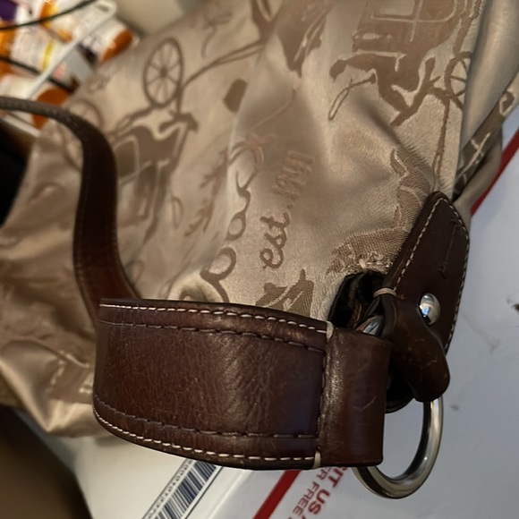 Coach Stagecoach Carraige Crossbody Shoulder Bag Vintage Adjustable - Picture 4 of 7